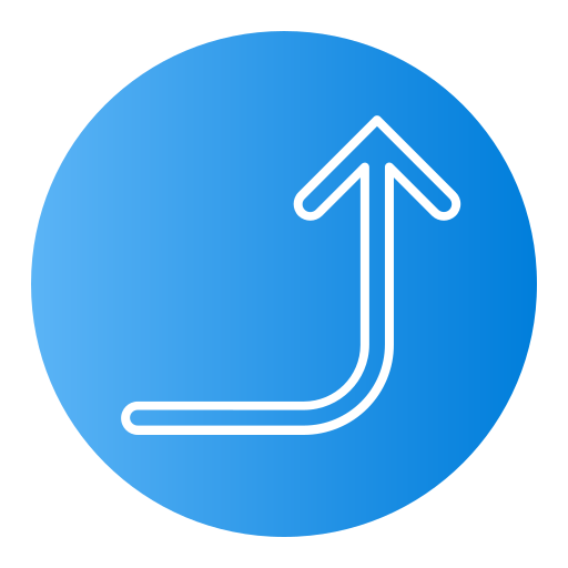 pfeil Generic Flat Gradient icon