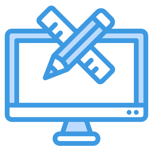 Design software Generic Blue icon