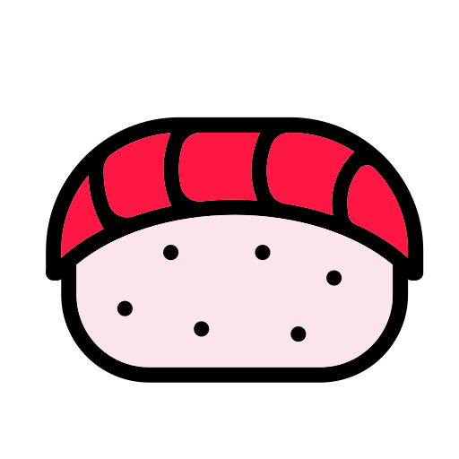 sushi Generic Outline Color Ícone