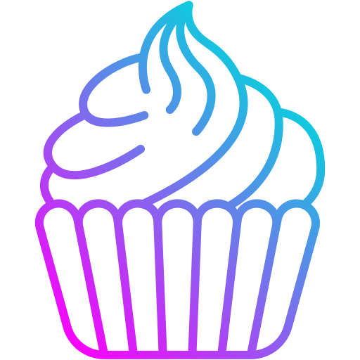 cupcake Generic Gradient icoon