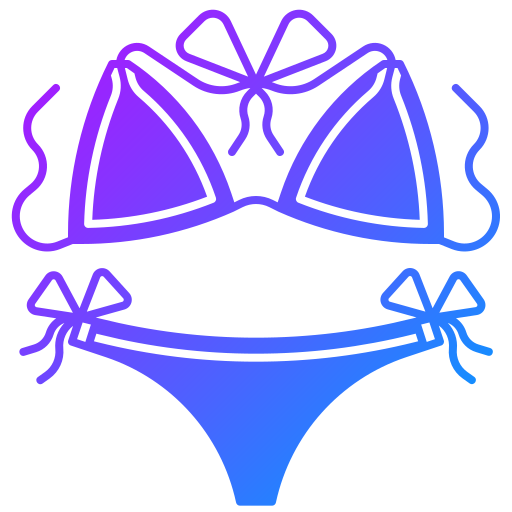 bikini Generic Flat Gradient Icône