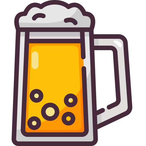 맥주 Generic Outline Color icon