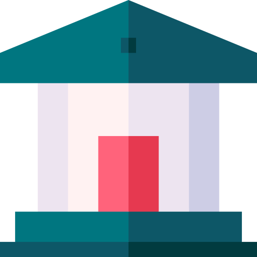 bank Basic Straight Flat icon