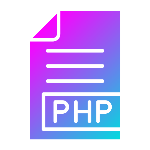 Php Generic Flat Gradient icon