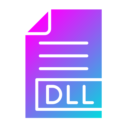 dll Generic Flat Gradient ikona