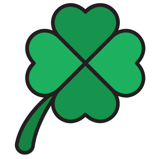 Clover Generic Outline Color icon