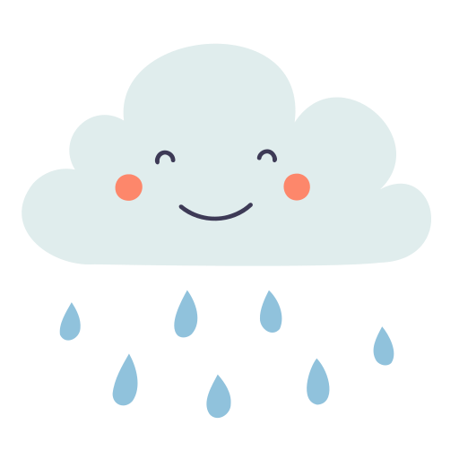 Rain Generic Flat icon