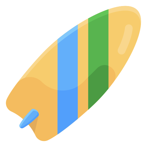 Surfboard Generic Flat icon