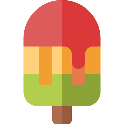 Popsicle Basic Rounded Flat icon