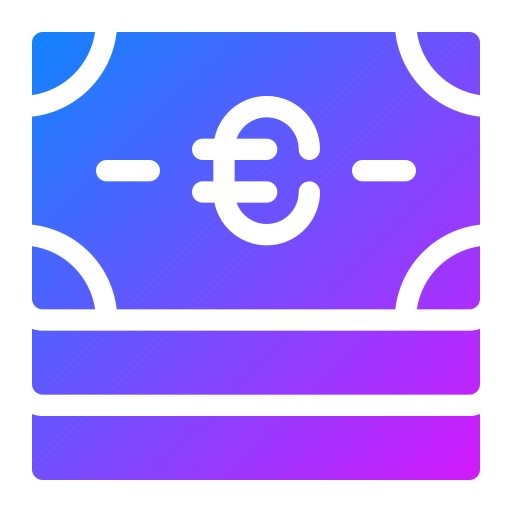 euro Generic Flat Gradient ikona