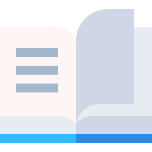 buch Basic Straight Flat icon