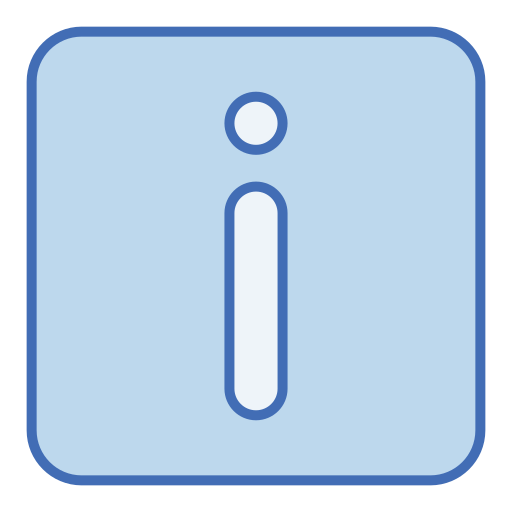 information Generic Blue icon