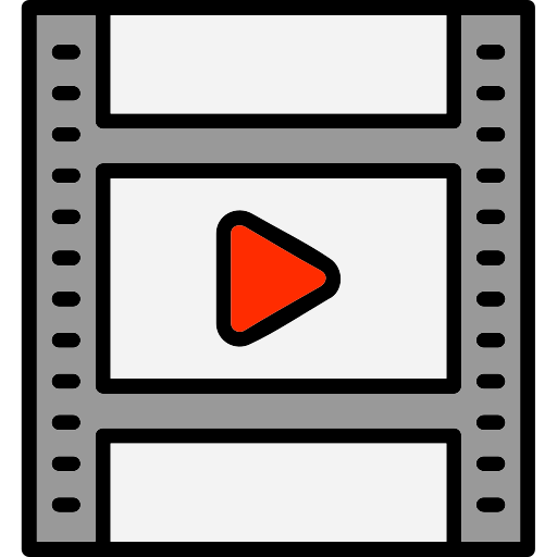 Cinema Generic Outline Color icon