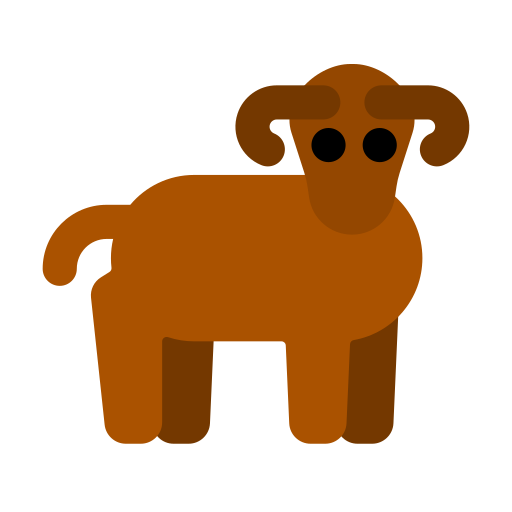 Goat Generic Flat icon