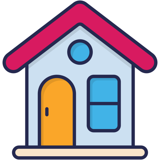 House Generic Outline Color icon