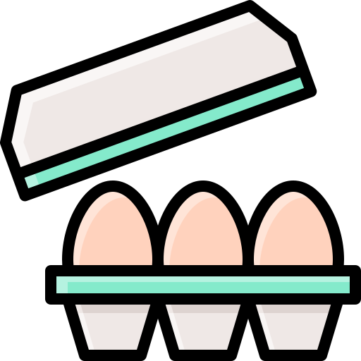 Eggs Generic Outline Color icon