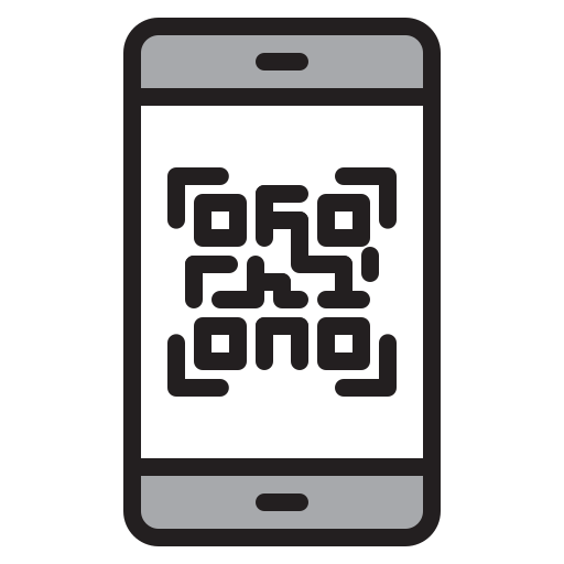 qr code Generic Outline Color icona