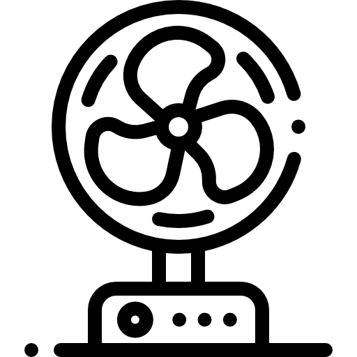 ventilator Detailed Rounded Lineal icon