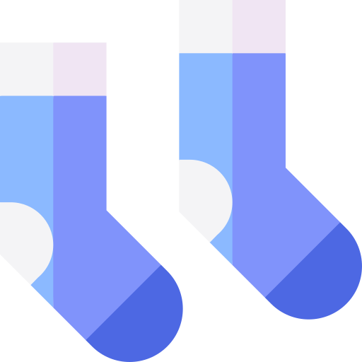 Socks Basic Straight Flat icon