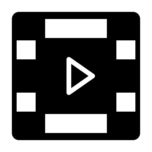 film Generic Glyph Icône