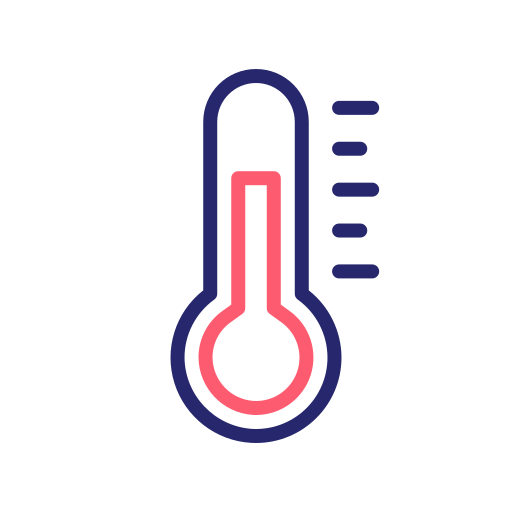 thermometer Generic Outline Color icon