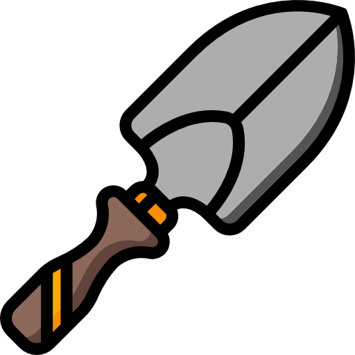 Trowel Basic Miscellany Lineal Color icon