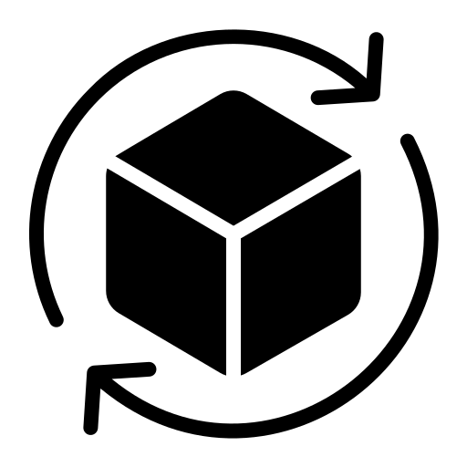 sześcian Generic Glyph ikona