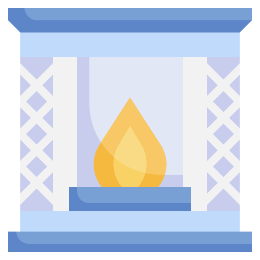 Fireplace Surang Flat icon