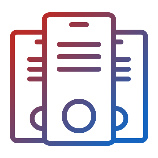 Database Generic Gradient icon