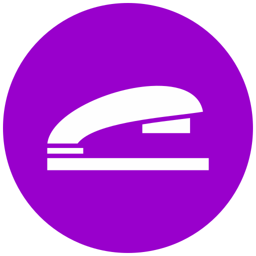 Stapler Generic Circular icon