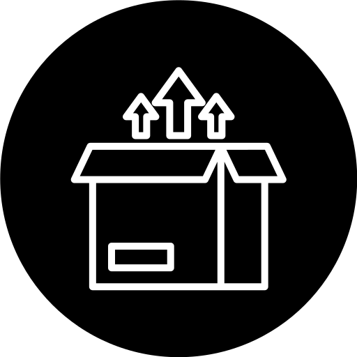 verzenden Generic Glyph icoon