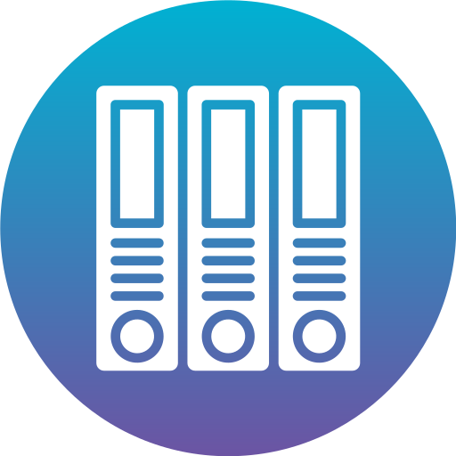 bestand Generic Flat Gradient icoon