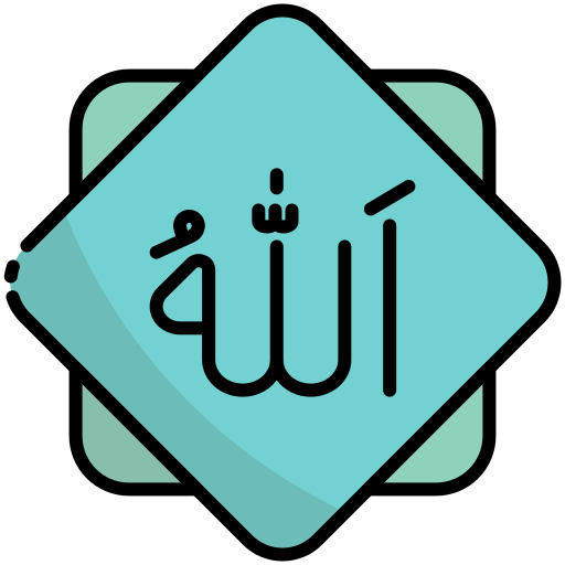 allah Generic Outline Color icona