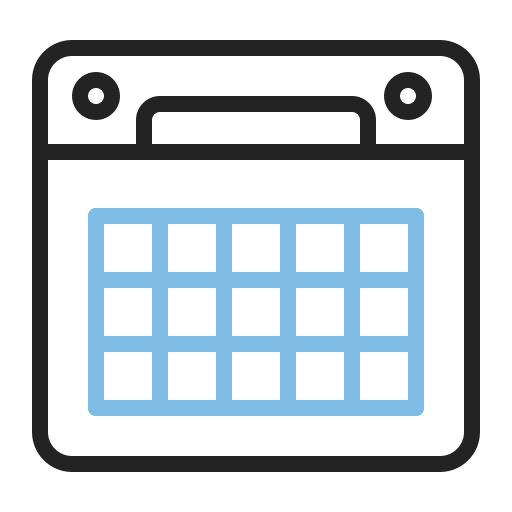 kalender Generic Outline Color icon