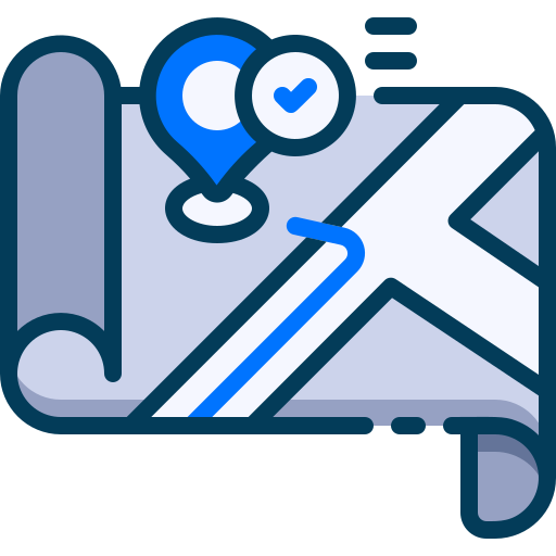 Map Generic Blue icon