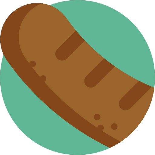 Sausage Detailed Flat Circular Flat icon