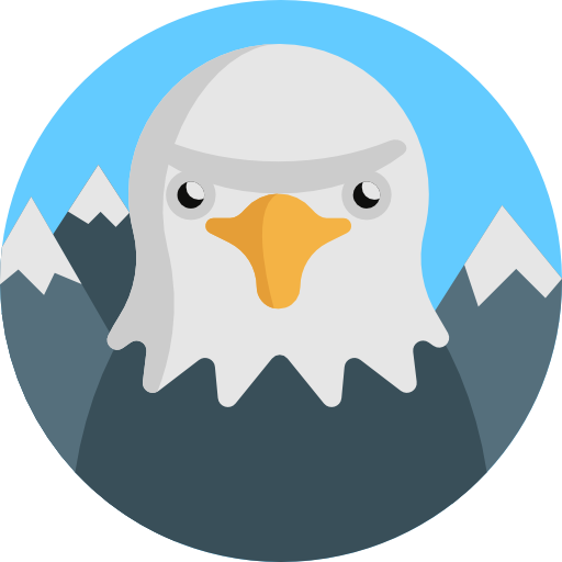 Eagle Detailed Flat Circular Flat icon