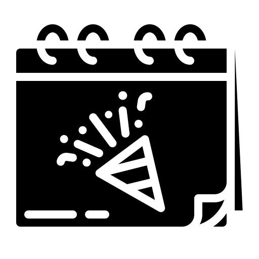 celebração Generic Glyph Ícone