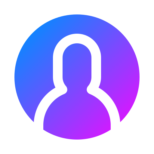 User Generic Flat Gradient icon