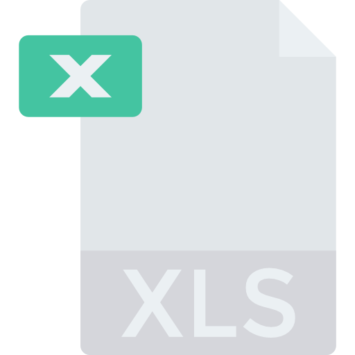 xls Dinosoft Flat icoon