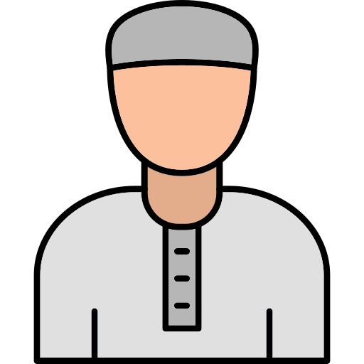 Male Generic Thin Outline Color icon