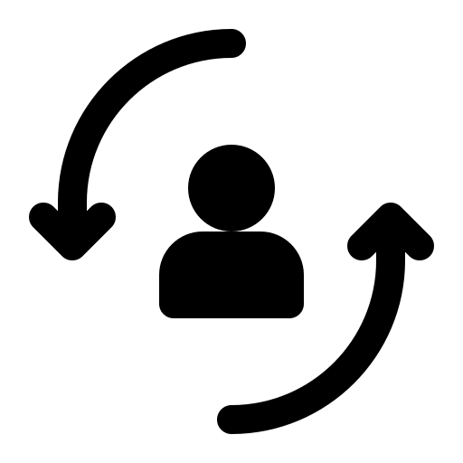 lebenszyklus Generic Glyph icon