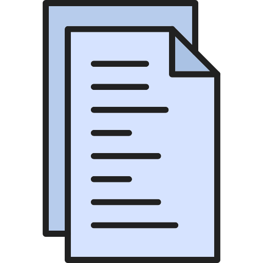 Files Generic Outline Color icon