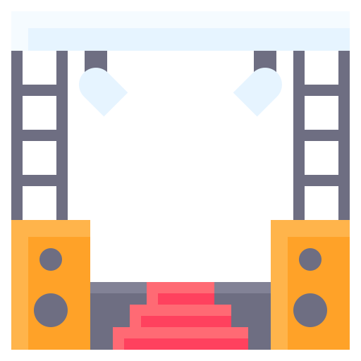 Stage Generic Flat icon