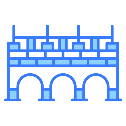 橋 Generic Blue icon