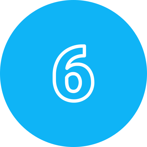 여섯 Generic Flat icon