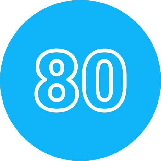 80 Generic Flat icon