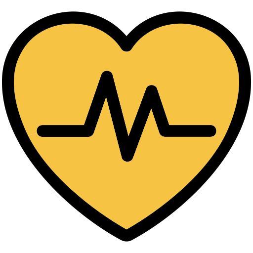 Heart Generic Outline Color icon