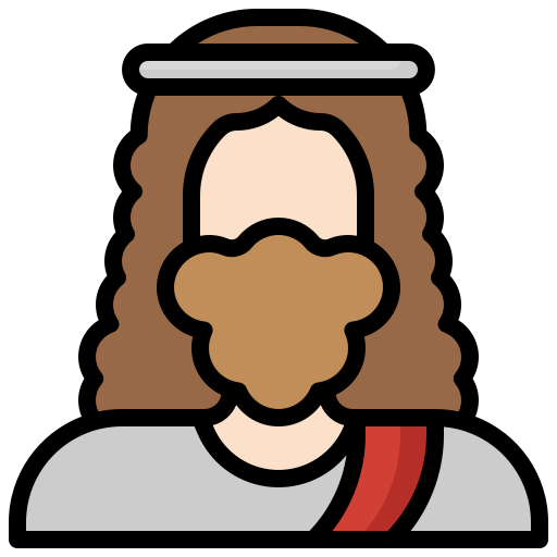 Jesus Surang Lineal Color icon