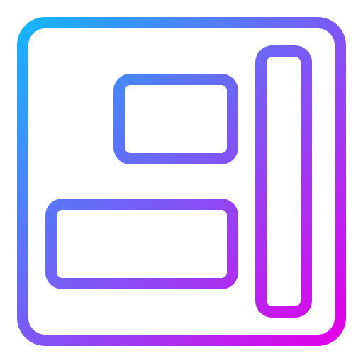 Align Generic Gradient icon